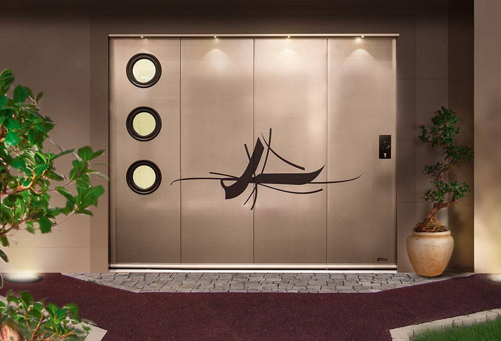 porte garage moderne