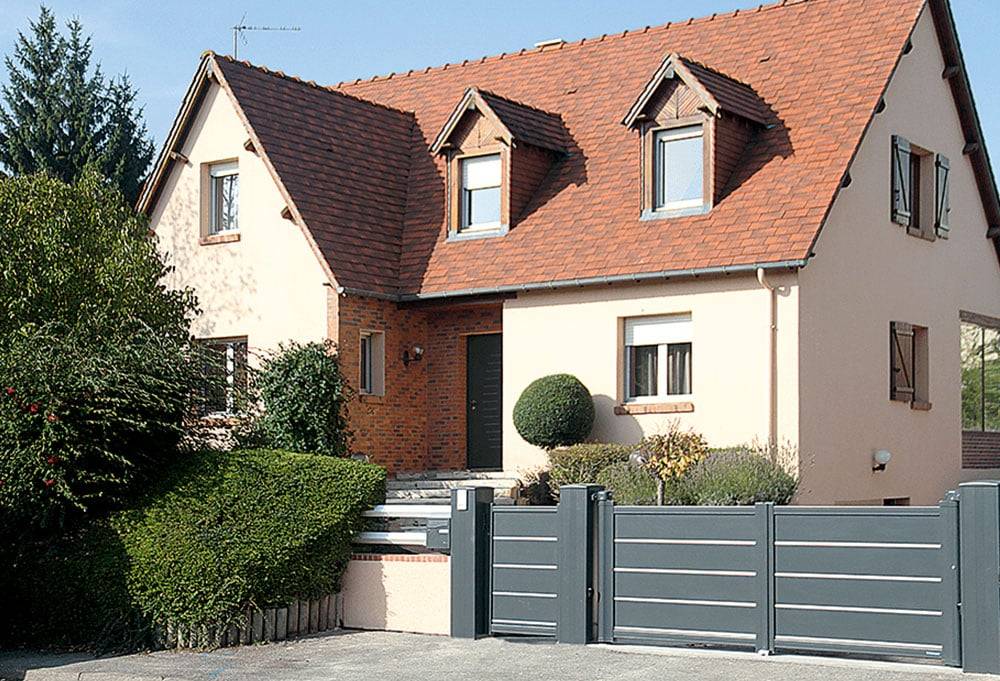 portail grande maison